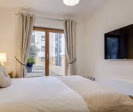 Luxury bathroom at The President