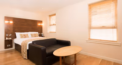 Studio apartment at Holyrood Apartments Edinburgh