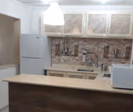 Equipped Kitchen at Al Balajat Street Serviced Apartment