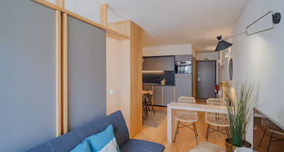 Living area at Corporate Housing Campanhã 10