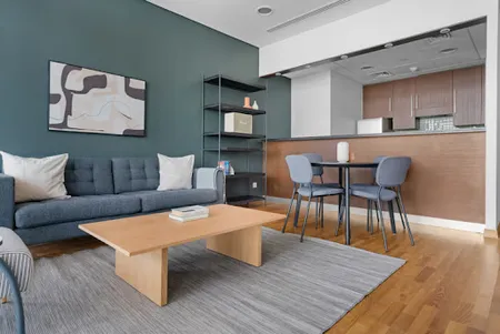 Al Mustaqbal Street Serviced One Bedroom Apartment