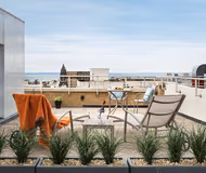 Extra space at loft apartment