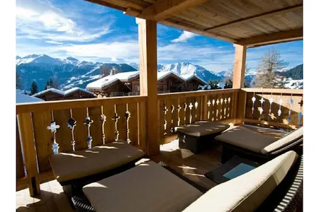 A Sun Drenched Luxury Chalet in the Alps
