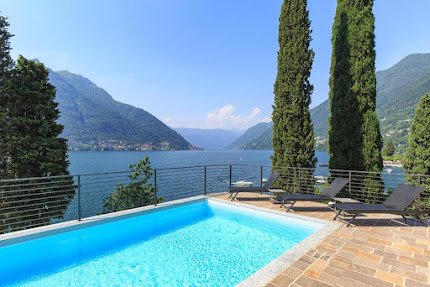 ULTRA MODERN LUXURY RETREAT ON THE FIRST LINE OF LAKE COMO!