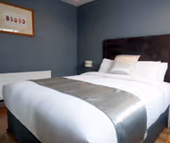 Bedroom at Temple Bar apartment