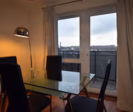 Living area at The Pinnacle