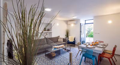 Living area at Yehoash