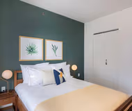 Bedroom at North Lake Shore Drive Serviced Apartment, Streeterville