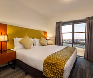 Simplistic living area in Quest Melbourne Airport