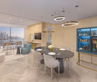 Living room - 1 bed apartment