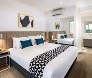 Simplistic living area in Quest Macquarie Park