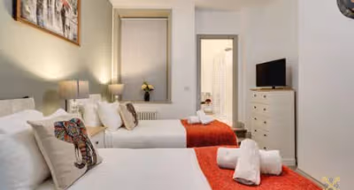 Bedroom at Queens Apartments