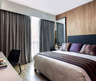 Comfy living area at Sekyen Uptown Serviced Apartment