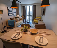 Dining space at Ascott Citadines Abha