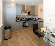 Fully equipped kitchen at Central House