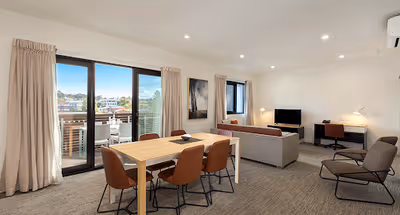 Stunning living area in Quest Nowra