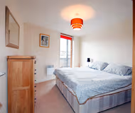 Bedroom at Coventry apartment