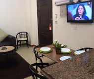 Living area at El Ferdous Serviced Apartment