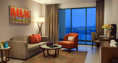 Simplistic living area in Somerset Central TD Hai Phong City