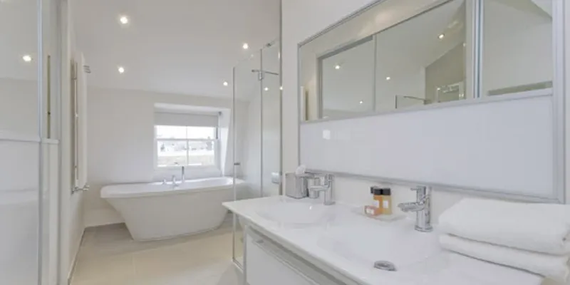Bathroom at Earls Court apartment