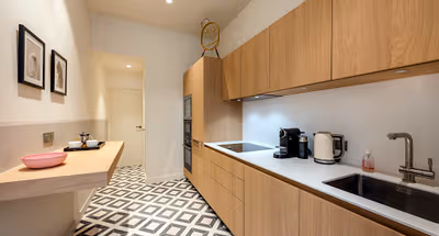 Luxury kitchen at The Grenelle Suite Serviced Apartment, Palais-Bourbon