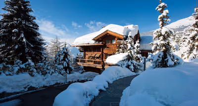 A MAGNIFICENT CHALET IN THE SKI RESORT OF VERBIER