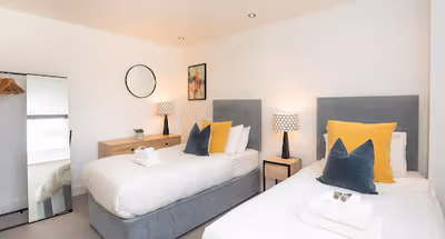 Bedroom at Kensington Chapel Apartment