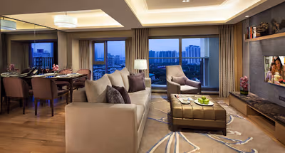 living space at Futian apartment