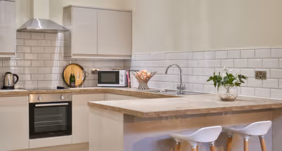 Luxury kitchen at Mantella Lofts