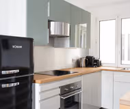 Luxury kitchen at Saint Honore Serviced Apartment, Champs Elysees