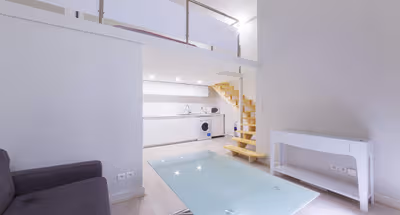 Bright living area at Avenue Kléber Serviced Apartment, Champs Elysees