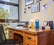 living space at Bogatell Beach