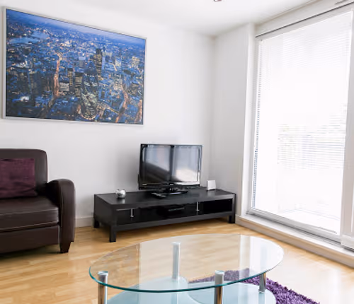 The Atrium living room