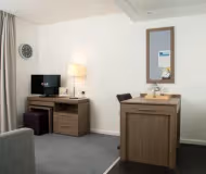 Bright living area at Martineau Place Birmingham