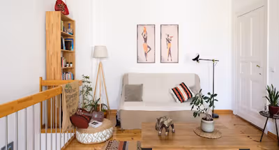 ROOFTOP TERRACE WITH VIEWS OF BERLIN SKYLINE - KREUZBERG