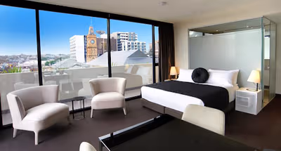 Stunning living area in Quest Hawthorn