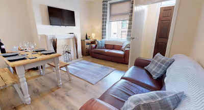 Bright living space at Westminster Place