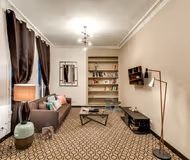 Spacious living area at OPERA SERVICED APARTMENT