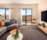 Stunning living area in Quest Geelong