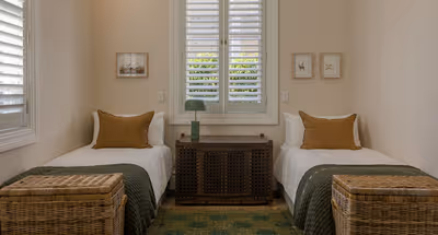 Bedroom at Van Kamp Street Serviced Apartment