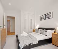Bedroom at South Quay Serviced Apartments by MySquare